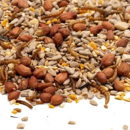 strooivoer High high Energy & No Mess vogelvoer met Gepelde Pinda's