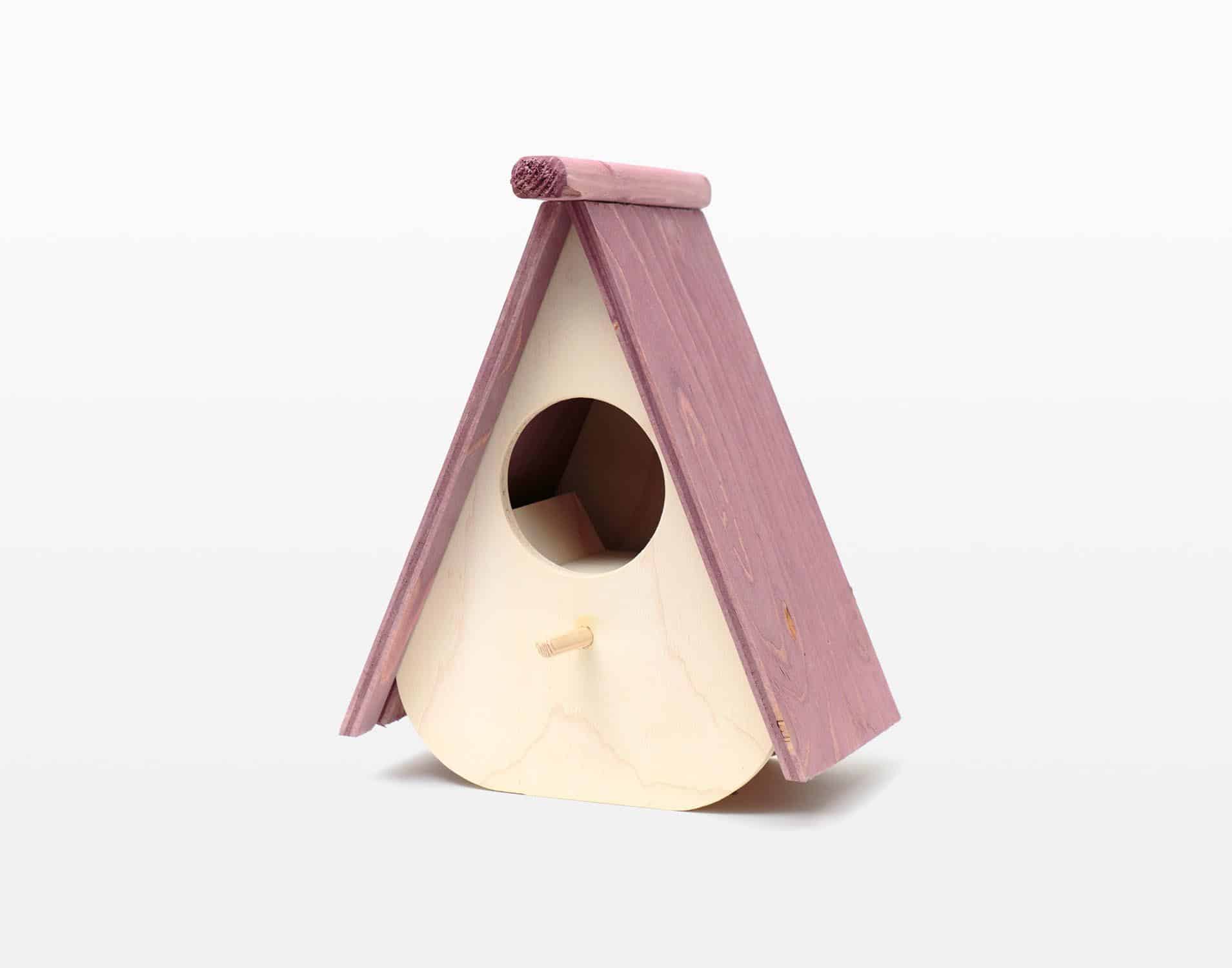 Wandvoederhuis Roodborst