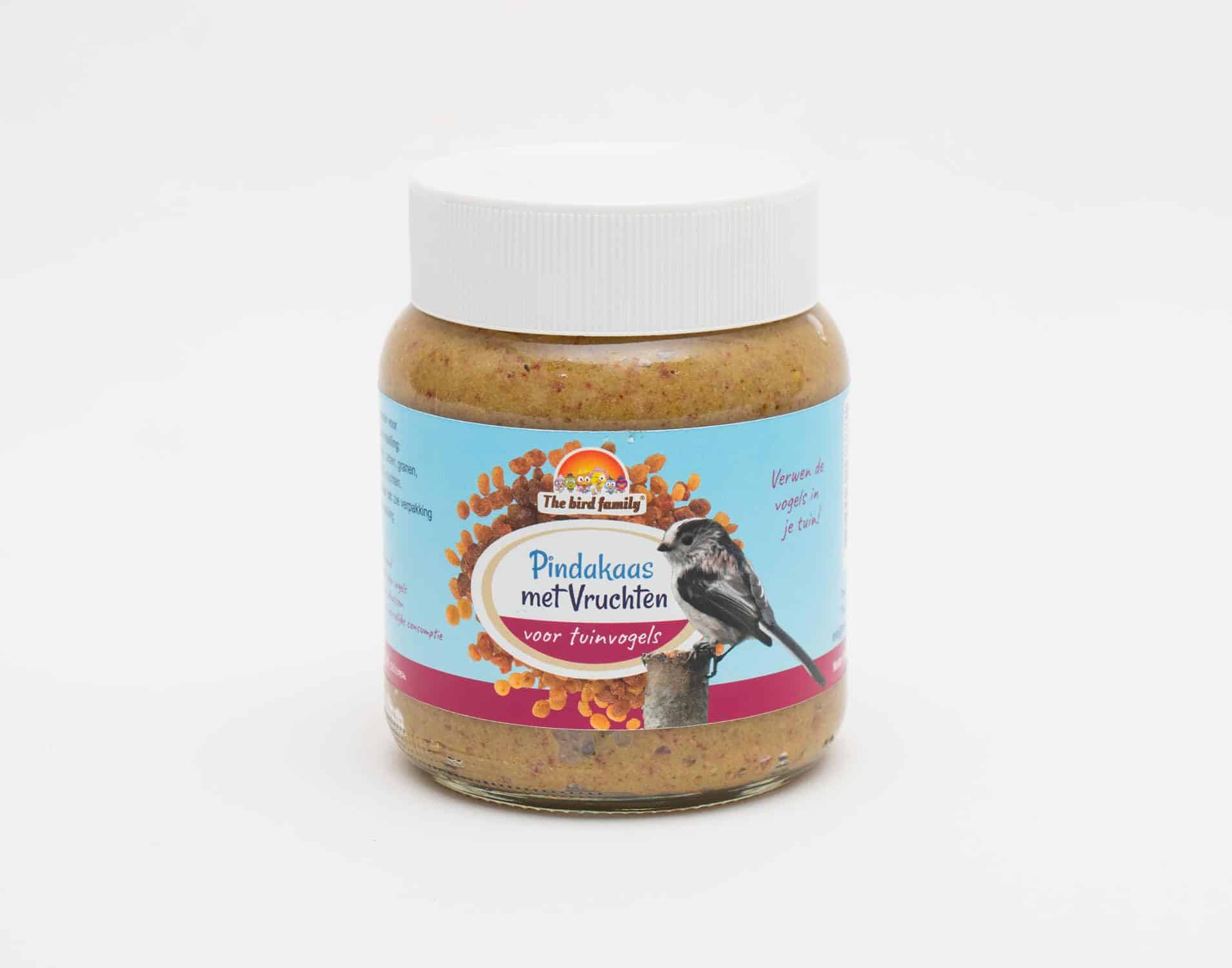 Vogelpindakaas vruchten vogelvoer