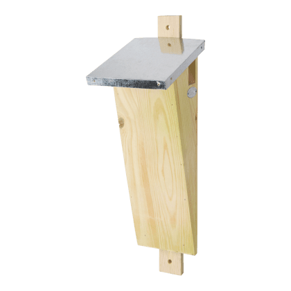 Nestkast Arbor tegen een boomstam, ideaal voor boomkruipers