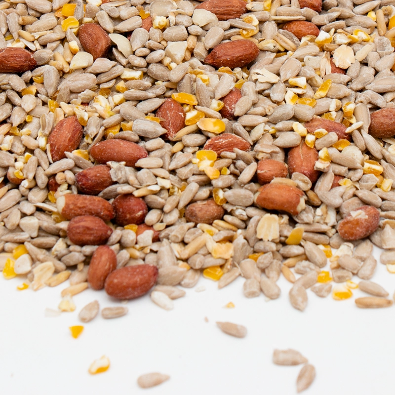 Strooivoer High Energy & No Mess vogelvoer met Gepelde Pinda's