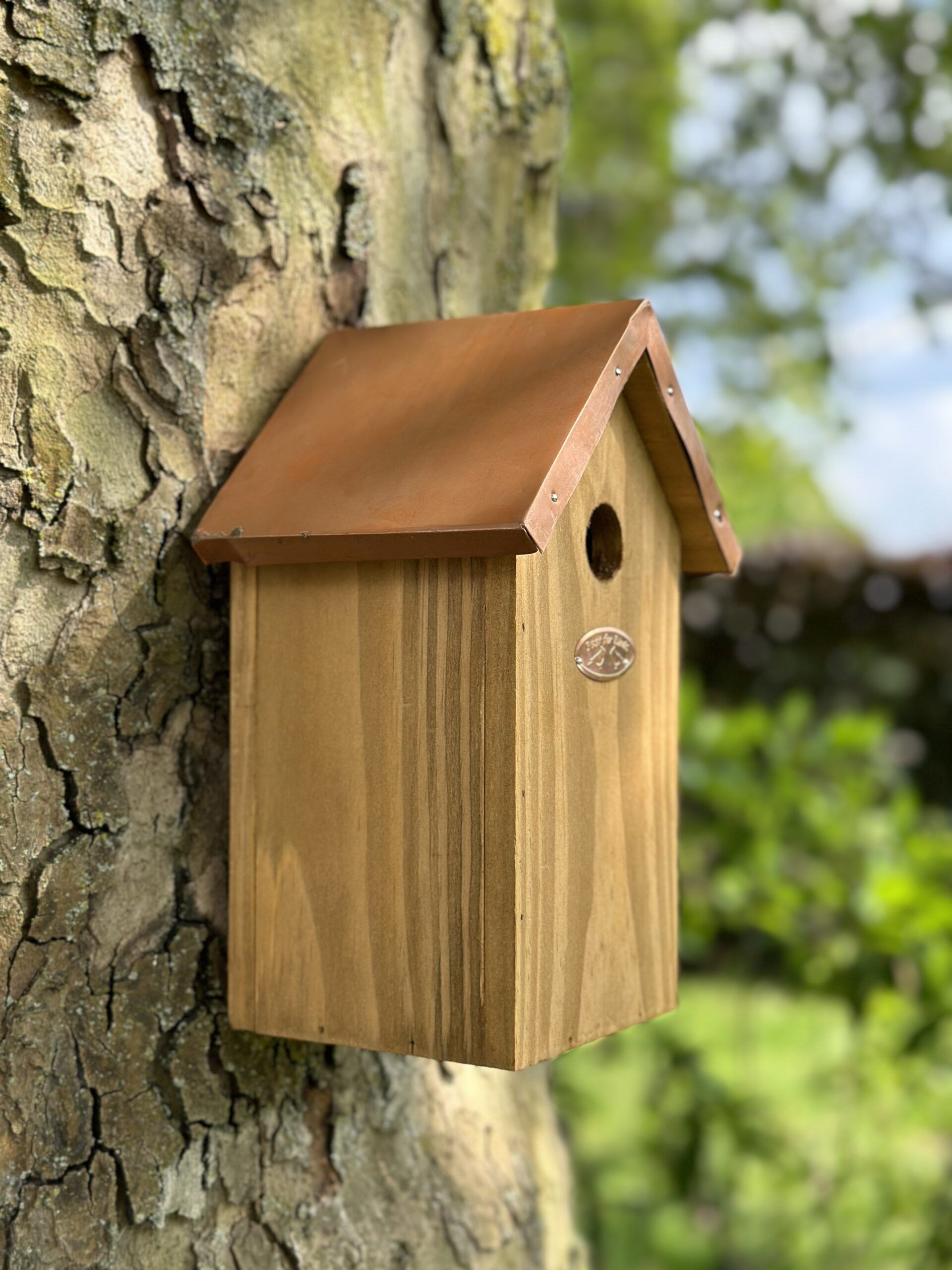 Voederhuis vogelvoer ophangen