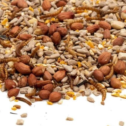 strooivoer High high Energy & No Mess vogelvoer met Gepelde Pinda's