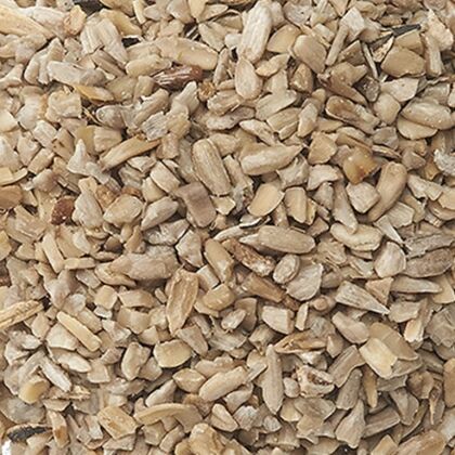 Strooivoer Gepelde zonnebloempit stukjes