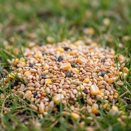 Close-up van Allround Eendenvoer graanmix